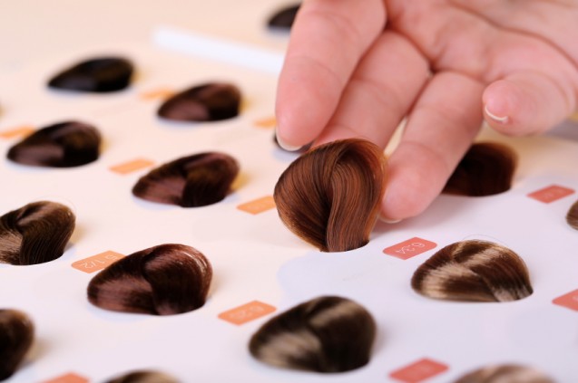 Hair colour chart