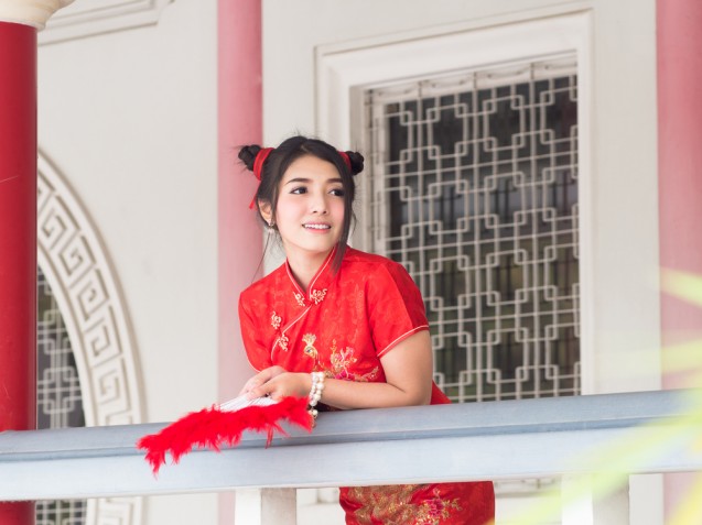 Rambut cepol dua