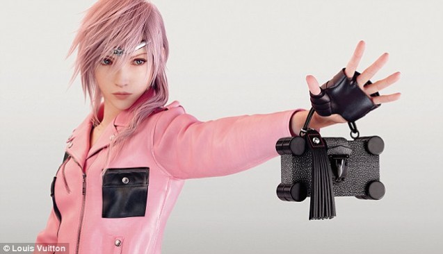 Lightning Final Fantasy untuk Louis Vuitton