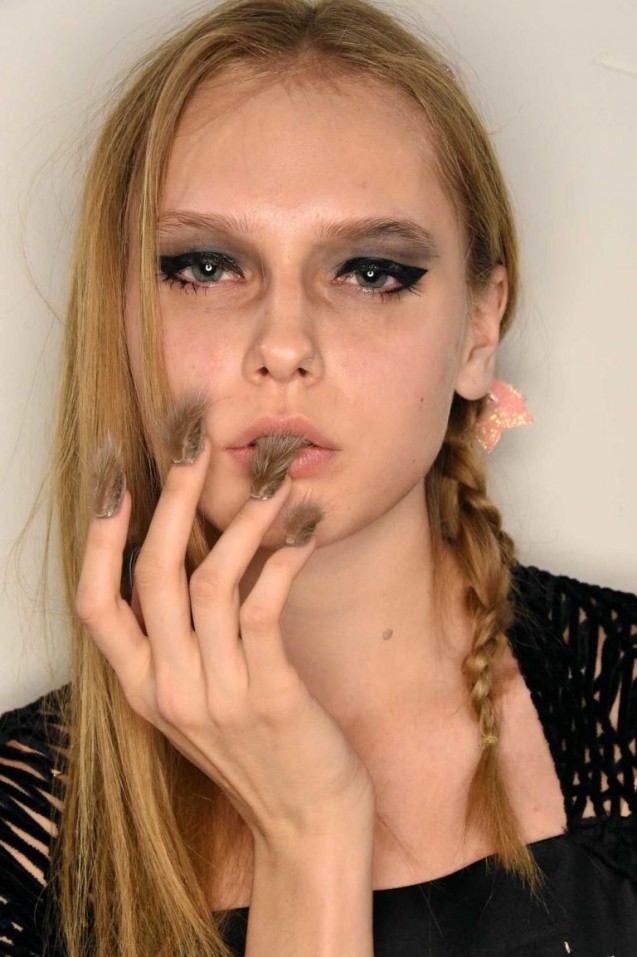 Furry nails