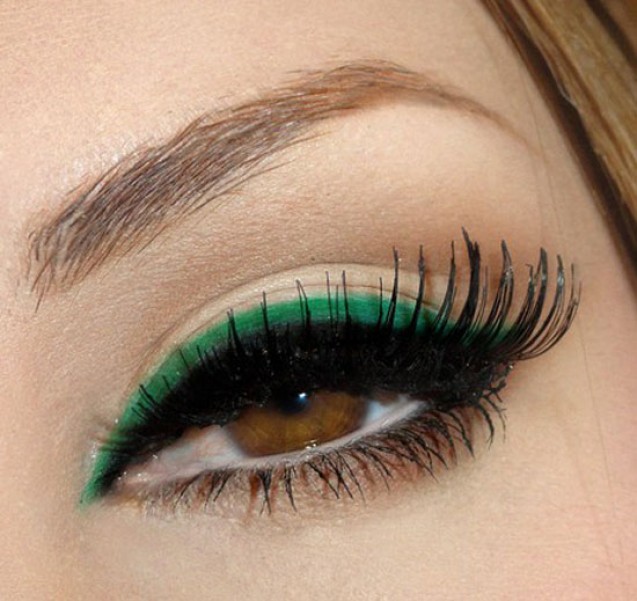 Eyeliner hijau