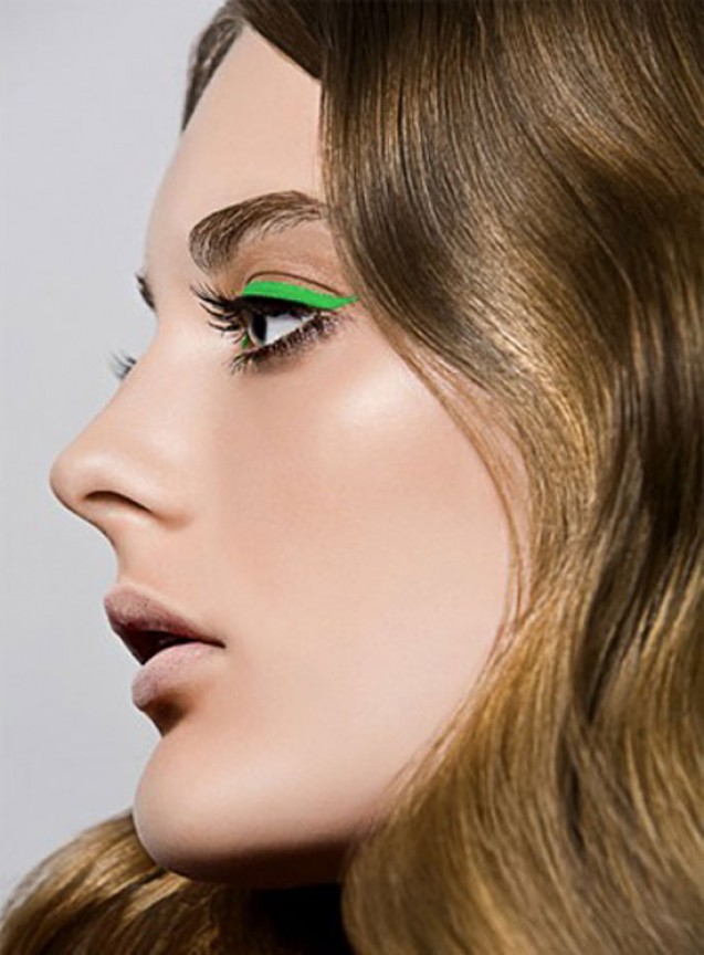 Eyeliner hijau