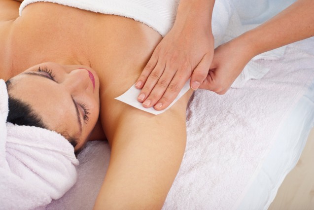 Waxing ketiak