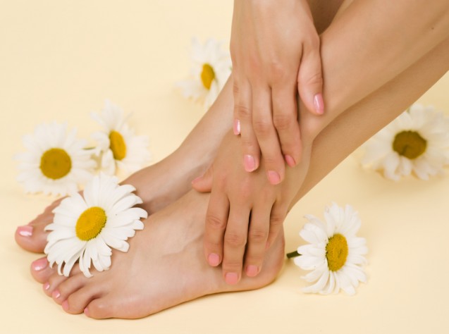 Bersihkan kaki