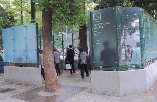 Smoking area di Jepang