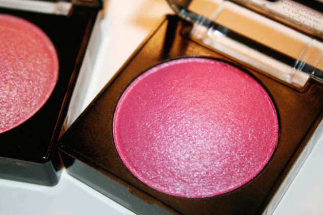 Shade blush on