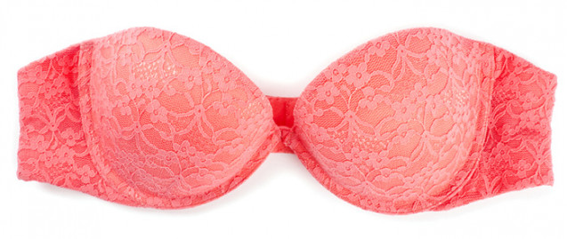 Strapless bra